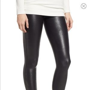 Spanx Faux Leather Leggings